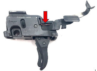 Slide Catch Spring in Central Support