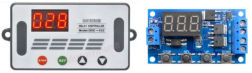 DC 5V-24V 12V Digital LED Cycle Timer Delay Switch Turn ON/OFF Time Relay Module