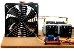 120mm Fan and Fan Controller Installed
