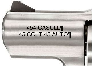 Super Redhawk Etching Location