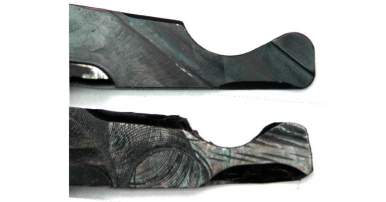 Lever Ends: Pre 1985 (bottom), 1985+ (top)