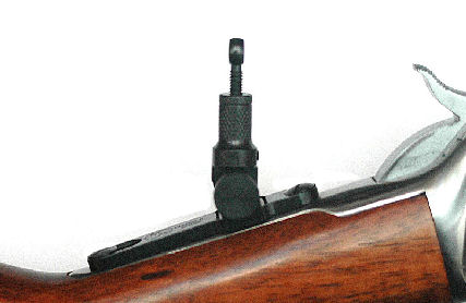 Tang Peep Sight Installed